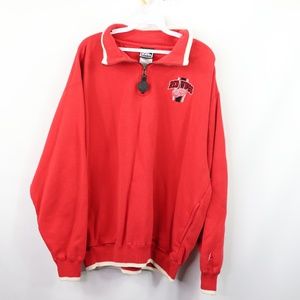90s Pro Player Mens Detroit Red Wings Sweatshirt